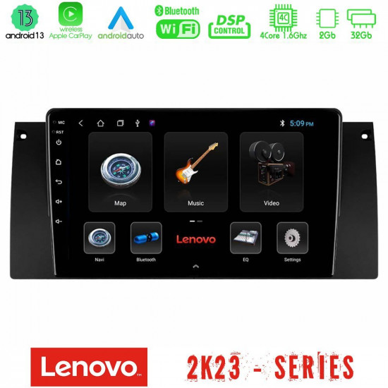 Lenovo Car Pad BMW 5 Series (E39) / X5 (E53) 4Core Android 13 2+32GB Navigation Multimedia Tablet 9 Lenovo Car Pad BMW 5 Series (E39) / X5 (E53) 4Core Android 13 2+32GB Navigation Multimedia Tablet 9