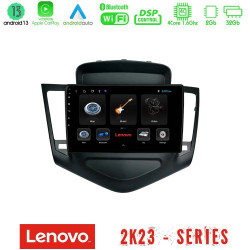 Lenovo Car Pad Chevrolet Cruze 2009-2012 4Core Android 13 2+32GB Navigation Multimedia Tablet 9