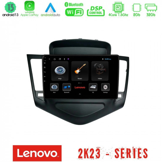 Lenovo Car Pad Chevrolet Cruze 2009-2012 4Core Android 13 2+32GB Navigation Multimedia Tablet 9 Lenovo Car Pad Chevrolet Cruze 2009-2012 4Core Android 13 2+32GB Navigation Multimedia Tablet 9