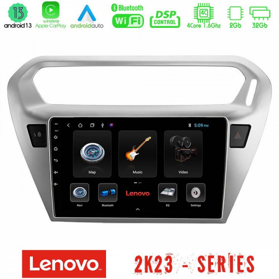 Lenovo Car Pad Citroen C-Elysee / Peugeot 301 4Core Android 13 2+32GB Navigation Multimedia Tablet 9 Lenovo Car Pad Citroen C-Elysee / Peugeot 301 4Core Android 13 2+32GB Navigation Multimedia Tablet 9