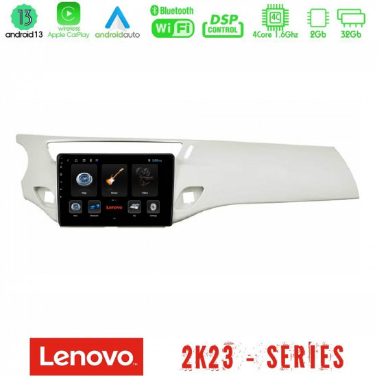 Lenovo Car Pad Citroen C3 2009-2016 4Core Android 13 2+32GB Navigation Multimedia Tablet 9