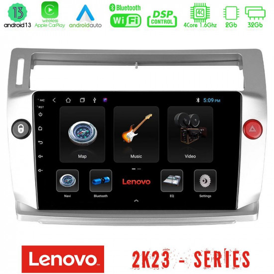 Lenovo Car Pad Citroen C4 2004-2010 4Core Android 13 2+32GB Navigation Multimedia Tablet 9 Lenovo Car Pad Citroen C4 2004-2010 4Core Android 13 2+32GB Navigation Multimedia Tablet 9