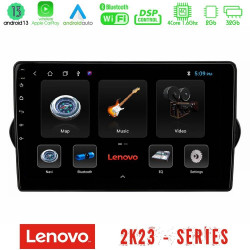 Lenovo Car Pad Fiat Tipo 2015-2022 (Hatchback) 4Core Android 13 2+32GB Navigation Multimedia Tablet 9