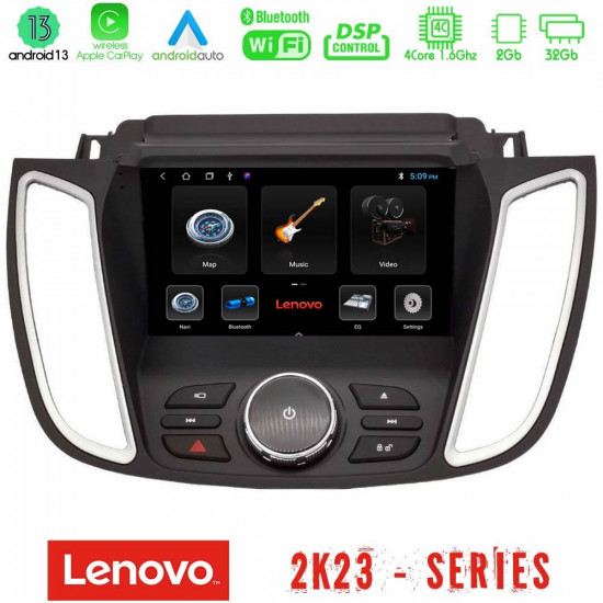 Lenovo Car Pad Ford Kuga/C-Max 2013-2019 4core Android 13 2+32GB Navigation Multimedia Tablet 9 Lenovo Car Pad Ford Kuga/C-Max 2013-2019 4core Android 13 2+32GB Navigation Multimedia Tablet 9