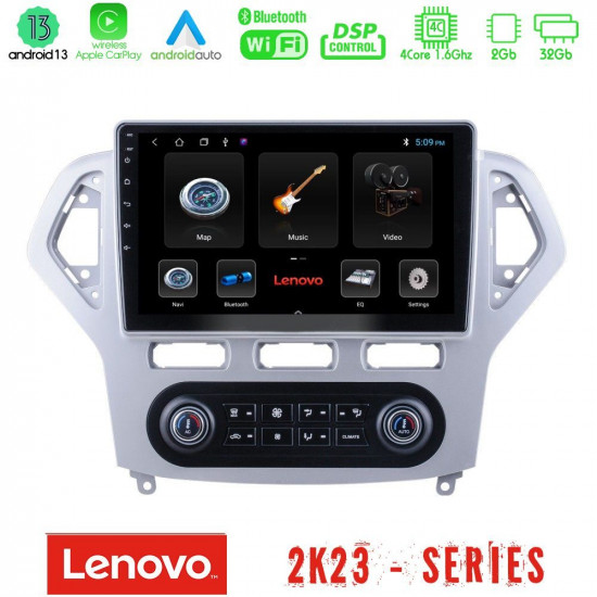 Lenovo Car Pad Ford Mondeo 2007-2011 (Auto A/C) 4Core Android 13 2+32GB Navigation Multimedia Tablet 10 Lenovo Car Pad Ford Mondeo 2007-2011 (Auto A/C) 4Core Android 13 2+32GB Navigation Multimedia Tablet 10