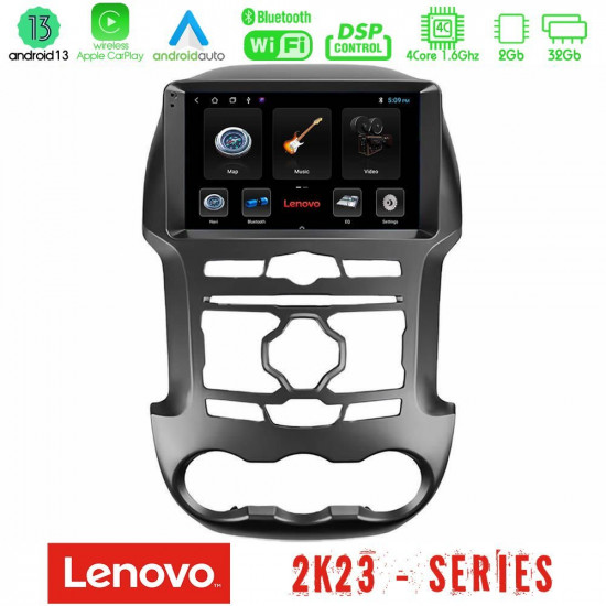 Lenovo Car Pad Ford Ranger 2012-2016 4Core Android 13 2+32GB Navigation Multimedia Tablet 9 Lenovo Car Pad Ford Ranger 2012-2016 4Core Android 13 2+32GB Navigation Multimedia Tablet 9