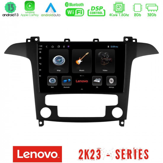 Lenovo Car Pad Ford S-Max 2006-2012 4Core Android 13 2+32GB Navigation Multimedia Tablet 9 Lenovo Car Pad Ford S-Max 2006-2012 4Core Android 13 2+32GB Navigation Multimedia Tablet 9