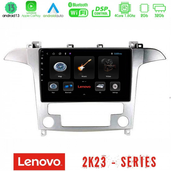 Lenovo Car Pad Ford S-Max 2006-2012 4Core Android 13 2+32GB Navigation Multimedia Tablet 9 Lenovo Car Pad Ford S-Max 2006-2012 4Core Android 13 2+32GB Navigation Multimedia Tablet 9