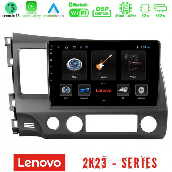 Lenovo Car Pad Honda Civic 2006-2011 4Core Android 13 2+32GB Navigation Multimedia Tablet 9 Lenovo Car Pad Honda Civic 2006-2011 4Core Android 13 2+32GB Navigation Multimedia Tablet 9