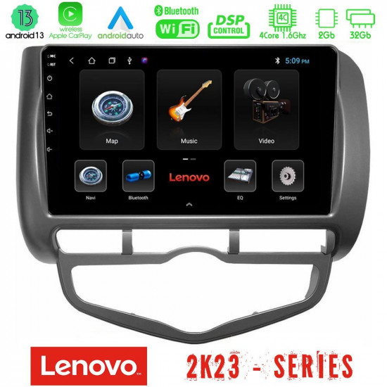 Lenovo Car Pad Honda Jazz 2002-2008 (Auto A/C) 4Core Android 13 2+32GB Navigation Multimedia Tablet 9 Lenovo Car Pad Honda Jazz 2002-2008 (Auto A/C) 4Core Android 13 2+32GB Navigation Multimedia Tablet 9