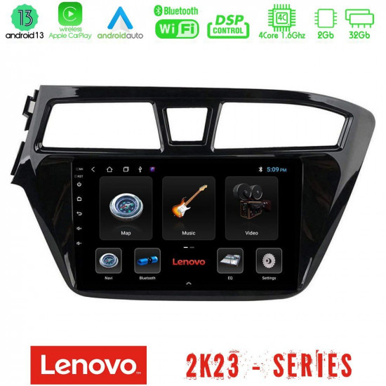 Lenovo Car Pad Hyundai i20 2014-2018 4Core Android 13 2+32GB Navigation Multimedia Tablet 9 Lenovo Car Pad Hyundai i20 2014-2018 4Core Android 13 2+32GB Navigation Multimedia Tablet 9