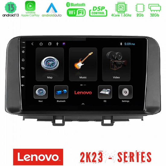 Lenovo Car Pad Hyundai Kona 2018-2023 4Core Android 13 2+32GB Navigation Multimedia Tablet 9 Lenovo Car Pad Hyundai Kona 2018-2023 4Core Android 13 2+32GB Navigation Multimedia Tablet 9