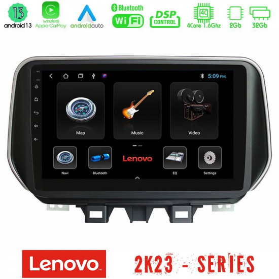 Lenovo Car Pad Hyundai Tucson 2019-gt; 4Core Android 13 2+32GB Navigation Multimedia Tablet 9 Lenovo Car Pad Hyundai Tucson 2019-gt; 4Core Android 13 2+32GB Navigation Multimedia Tablet 9