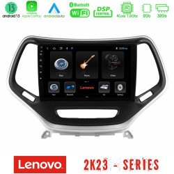 Lenovo Car Pad Jeep Cherokee 2014-2019 4core Android 13 2+32GB Navigation Multimedia Tablet 9 (Ασημί Χρώμα) Lenovo Car Pad Jeep Cherokee 2014-2019 4core Android 13 2+32GB Navigation Multimedia Tablet 9 (Ασημί Χρώμα)