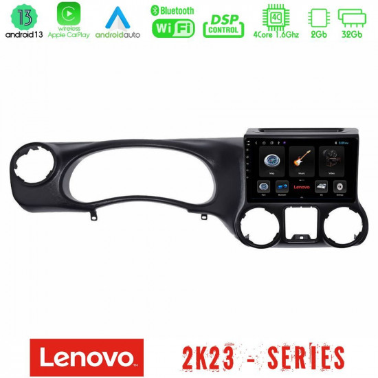 Lenovo Car Pad Jeep Wrangler 2011-2014 4Core Android 13 2+32GB Navigation Multimedia Tablet 10 Lenovo Car Pad Jeep Wrangler 2011-2014 4Core Android 13 2+32GB Navigation Multimedia Tablet 10
