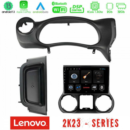 Lenovo Car Pad Jeep Wrangler 2014-2017 4core Android 13 2+32GB Navigation Multimedia Tablet 10 Lenovo Car Pad Jeep Wrangler 2014-2017 4core Android 13 2+32GB Navigation Multimedia Tablet 10