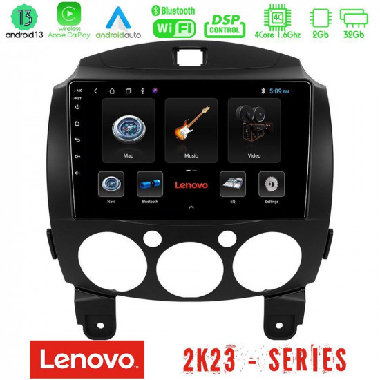 Lenovo Car Pad Mazda 2 2008-2014 4Core Android 13 2+32GB Navigation Multimedia Tablet 9 Lenovo Car Pad Mazda 2 2008-2014 4Core Android 13 2+32GB Navigation Multimedia Tablet 9
