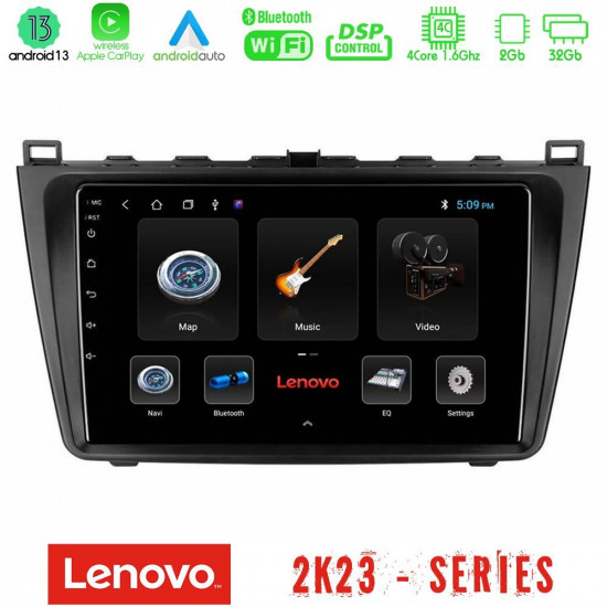 Lenovo Car Pad Mazda 6 2008-2012 4core Android 13 2+32GB Navigation Multimedia Tablet 9 Lenovo Car Pad Mazda 6 2008-2012 4core Android 13 2+32GB Navigation Multimedia Tablet 9