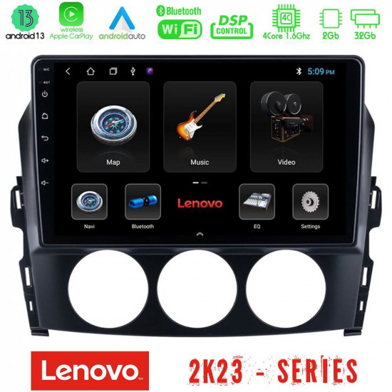 Lenovo Car Pad Mazda MX-5 2005-2015 4Core Android 13 2+32GB Navigation Multimedia Tablet 9 Lenovo Car Pad Mazda MX-5 2005-2015 4Core Android 13 2+32GB Navigation Multimedia Tablet 9