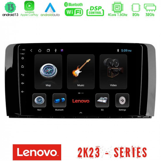 Lenovo Car Pad Mercedes R Class 4Core Android 13 2+32GB Navigation Multimedia Tablet 9 Lenovo Car Pad Mercedes R Class 4Core Android 13 2+32GB Navigation Multimedia Tablet 9
