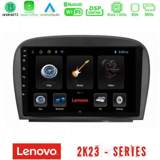 Lenovo Car Pad Mercedes SL Class 2005-2011 4Core Android 13 2+32GB Navigation Multimedia Tablet 9 Lenovo Car Pad Mercedes SL Class 2005-2011 4Core Android 13 2+32GB Navigation Multimedia Tablet 9