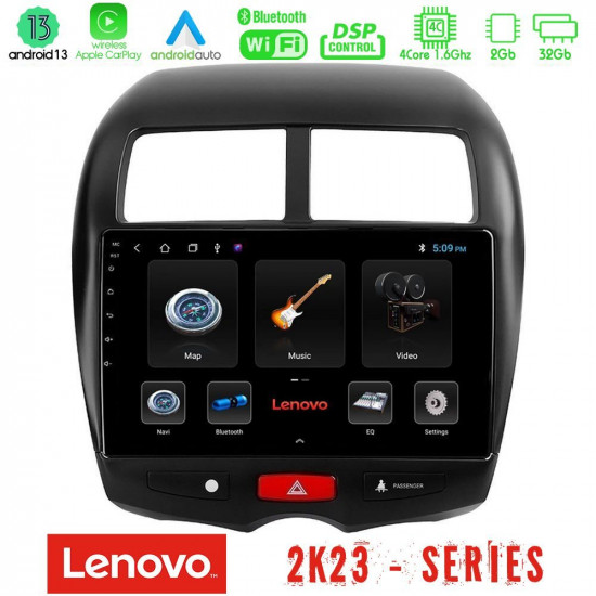 Lenovo Car Pad Mitsubishi ASX 4Core Android 13 2+32GB Navigation Multimedia Tablet 10 Lenovo Car Pad Mitsubishi ASX 4Core Android 13 2+32GB Navigation Multimedia Tablet 10