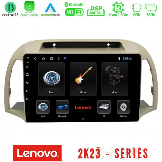 Lenovo Car Pad Nissan Micra K12 2002-2010 4Core Android 13 2+32GB Navigation Multimedia Tablet 9 Lenovo Car Pad Nissan Micra K12 2002-2010 4Core Android 13 2+32GB Navigation Multimedia Tablet 9