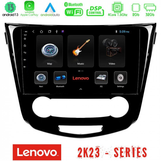Lenovo Car Pad Nissan Qashqai J11 (Manual A/C) 4Core Android 13 2+32GB Navigation Multimedia Tablet 10 Lenovo Car Pad Nissan Qashqai J11 (Manual A/C) 4Core Android 13 2+32GB Navigation Multimedia Tablet 10