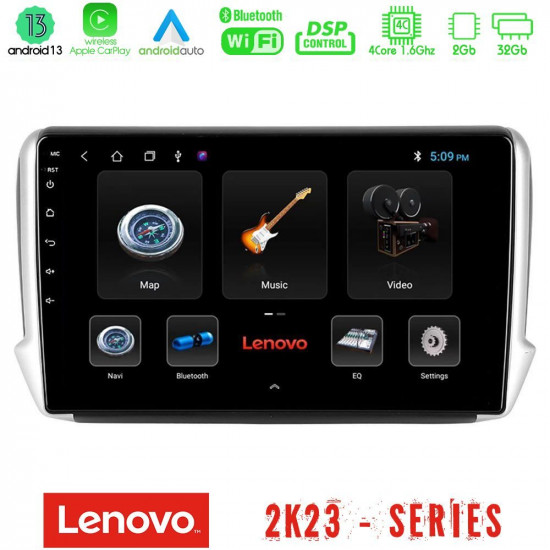 Lenovo Car Pad Peugeot 208/2008 4Core Android 13 2+32GB Navigation Multimedia Tablet 10 Lenovo Car Pad Peugeot 208/2008 4Core Android 13 2+32GB Navigation Multimedia Tablet 10