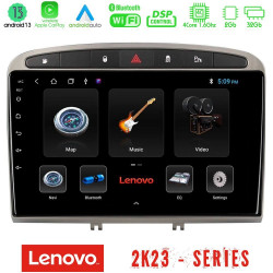 Lenovo Car Pad Peugeot 308/RCZ 4Core Android 13 2+32GB Navigation Multimedia Tablet 9 (Ασημί Χρώμα) Lenovo Car Pad Peugeot 308/RCZ 4Core Android 13 2+32GB Navigation Multimedia Tablet 9 (Ασημί Χρώμα)
