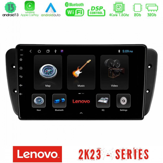Lenovo Car Pad Seat Ibiza 2008-2012 4Core Android 13 2+32GB Navigation Multimedia Tablet 9 Lenovo Car Pad Seat Ibiza 2008-2012 4Core Android 13 2+32GB Navigation Multimedia Tablet 9
