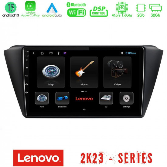Lenovo Car Pad Skoda Fabia 2015-2021 4Core Android 13 2+32GB Navigation Multimedia Tablet 9 Lenovo Car Pad Skoda Fabia 2015-2021 4Core Android 13 2+32GB Navigation Multimedia Tablet 9