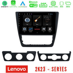 Lenovo Car Pad Skoda Yeti 2009-gt; 4Core Android 13 2+32GB Navigation Multimedia Tablet 10