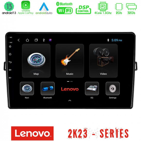 Lenovo Car Pad Toyota Auris 4Core Android 13 2+32GB Navigation Multimedia Tablet 10 Lenovo Car Pad Toyota Auris 4Core Android 13 2+32GB Navigation Multimedia Tablet 10