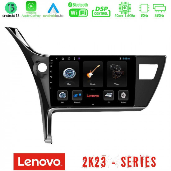 Lenovo Car Pad Toyota Corolla 2017-2018 4Core Android 13 2+32GB Navigation Multimedia Tablet 10 Lenovo Car Pad Toyota Corolla 2017-2018 4Core Android 13 2+32GB Navigation Multimedia Tablet 10