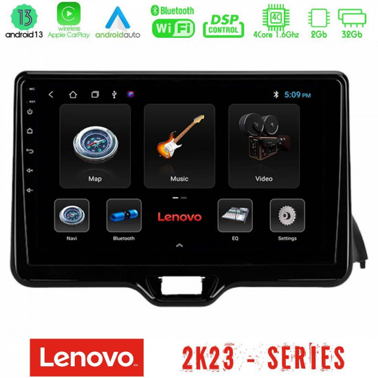 Lenovo Car Pad Toyota Yaris 2020-gt; 4Core Android 13 2+32GB Navigation Multimedia Tablet 10 Lenovo Car Pad Toyota Yaris 2020-gt; 4Core Android 13 2+32GB Navigation Multimedia Tablet 10