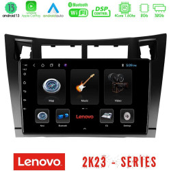 Lenovo Car Pad Toyota Yaris 4Core Android 13 2+32GB Navigation Multimedia Tablet 9 (Μαύρο Χρώμα)
