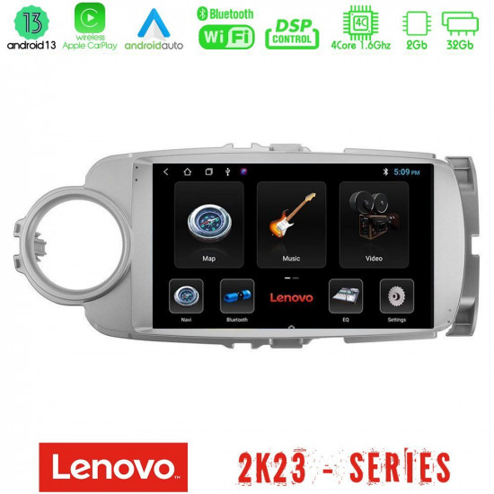 Lenovo Car Pad Toyota Yaris 4Core Android 13 2+32GB Navigation Multimedia Tablet 9 Lenovo Car Pad Toyota Yaris 4Core Android 13 2+32GB Navigation Multimedia Tablet 9