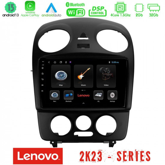 Lenovo Car Pad VW Beetle 4Core Android 13 2+32GB Navigation Multimedia Tablet 9 Lenovo Car Pad VW Beetle 4Core Android 13 2+32GB Navigation Multimedia Tablet 9