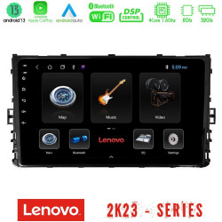 Lenovo Car Pad VW MQB 2017-gt; 4Core Android 13 2+32GB Navigation Multimedia 9