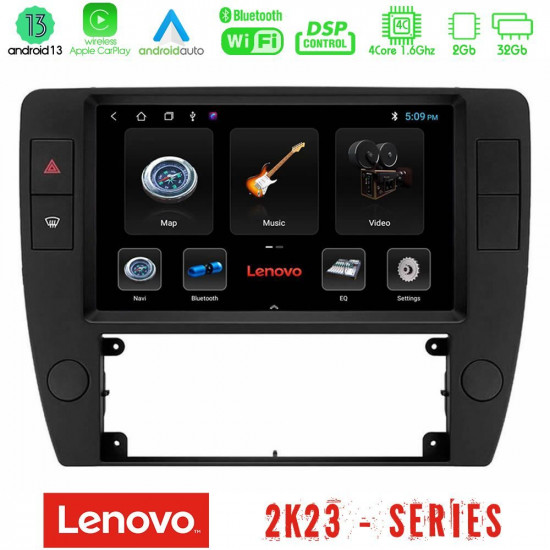 Lenovo Car Pad VW Passat B5 2001-2005 4core Android 13 2+32GB Navigation Multimedia Tablet 9 Lenovo Car Pad VW Passat B5 2001-2005 4core Android 13 2+32GB Navigation Multimedia Tablet 9