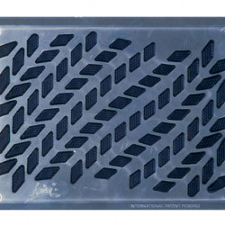 Luisi FOOTREST RUG ΠΑΤΑΚΙ ΑΛΟΥΜΙΝΙΟΥ DRIVE 270x190mm LUISI