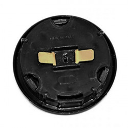 Luisi ΜΠΟΥΤΟΝ ΚΟΡΝΑΣ ΤΙΜΟΝΙΟΥ 2 ΕΠΑΦΩΝ ARGENTO LUISI 61,5 mm (ΧΡΩΜΙΟ/ΜΑΥΡΟ)