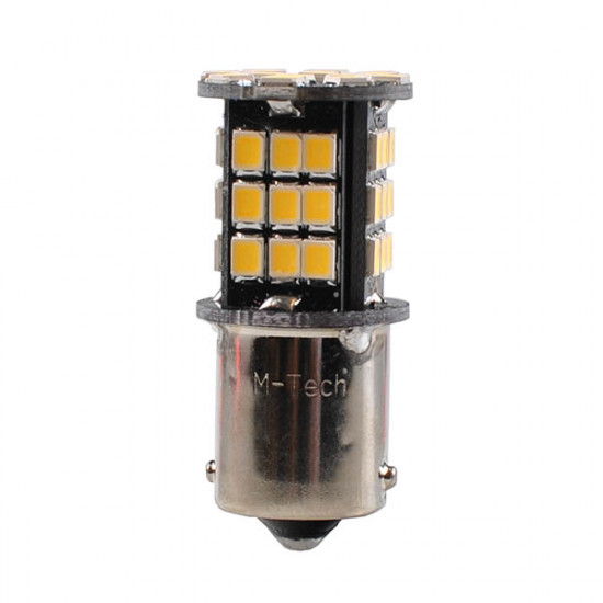 M-Tech BA15s 48xSMD2835 CANBUS 12V ΛΕΥΚΟ