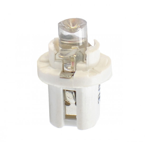 M-Tech BAX 24V B8,5d 0,29W LED 1xFLUX 8mm ΛΕΥΚΟ ΔΙΑΘΛΑΣΗ 1ΤΕΜ. M-TECH
