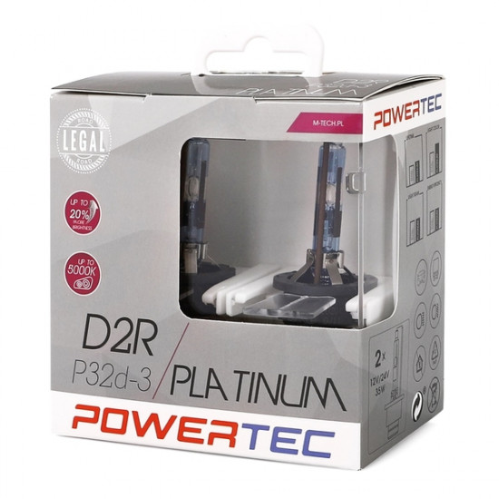 M-Tech D2R 12V 35W P32d-3 5.000K POWERTEC PLATINUM 2ΤΕΜ. M-TECH
