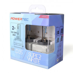 M-Tech D3S 12V 34W P32d-5 5.000K POWERTEC SUPER WHITE 2ΤΕΜ. M-TECH