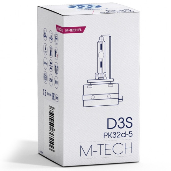 M-Tech D3S 4.300k 35W PK32d-5 12/24V ΑΝΤΑΛΛΑΚΤΙΚΗ ΛΑΜΠΑ BASIC 1ΤΕΜ.