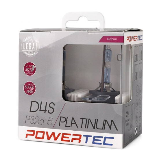 M-Tech D4S 12V 35W PK32d-5 5.000K POWERTEC PLATINUM 2ΤΕΜ. M-TECH