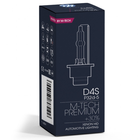 M-Tech D4S 4.300k 35W P32d-5 12/24V ΑΝΤΑΛΛΑΚΤΙΚΗ ΛΑΜΠΑ PREMIUM 1ΤΕΜ.